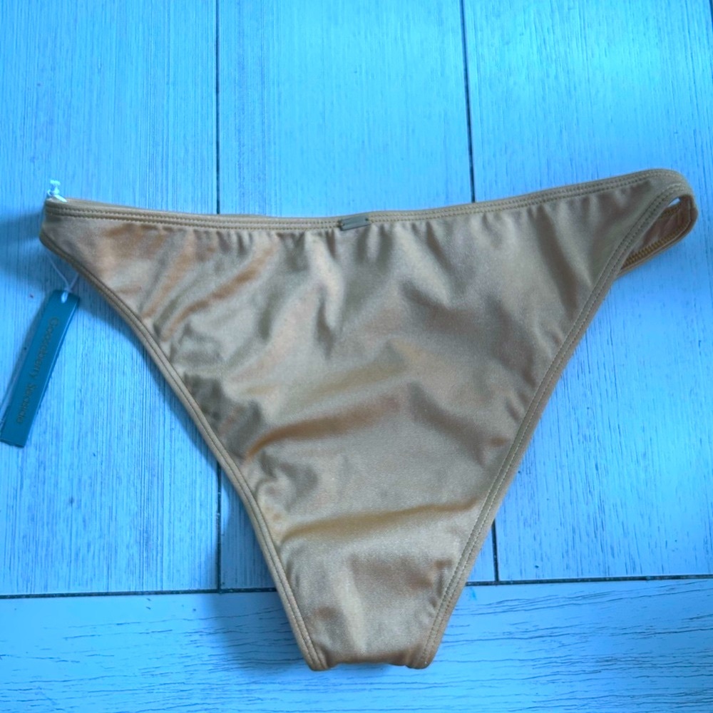 Gooseberry Intimates So Chic Gold Bikini - Picture 6 of 16
